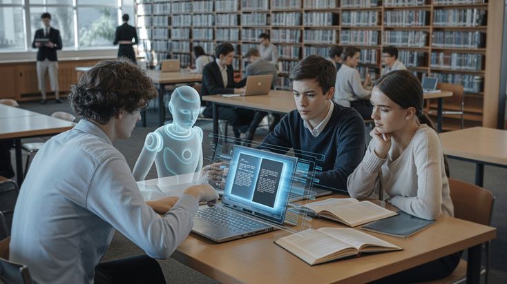 Изображение человека с ноутбуком